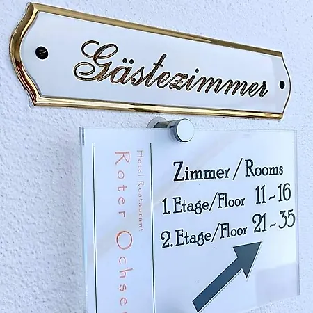 Hotel-restaurant Roter Ochsen 3* Lauchheim